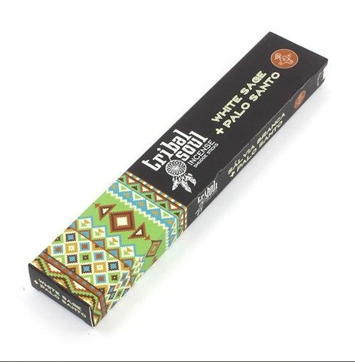 Incienso Tribal Soul - Salvia Blanca + Palo Santo