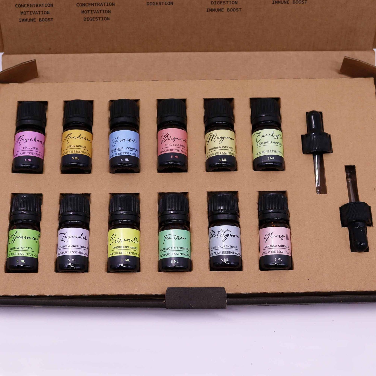 Set de aceites esenciales para aromaterapia - Primavera