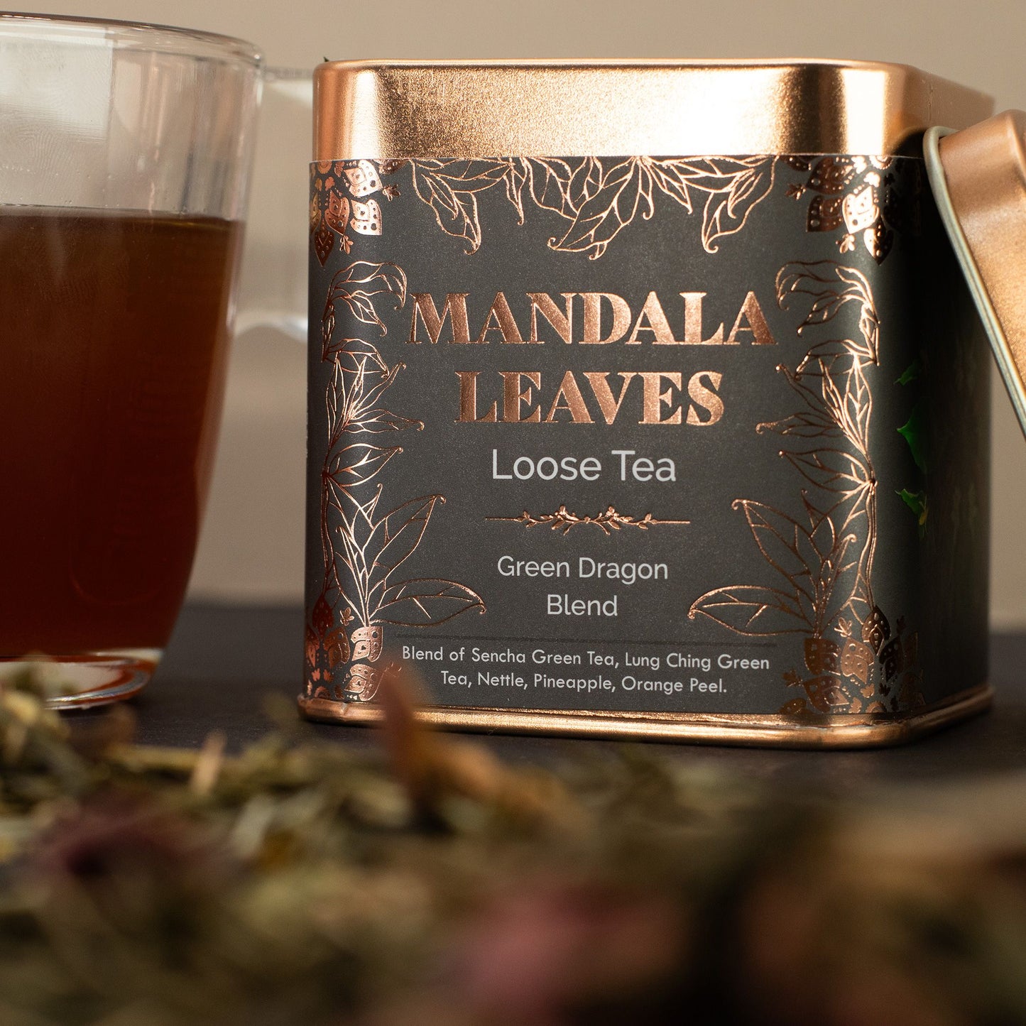 Mezcla de té Green Dragon de 50 g - Lata