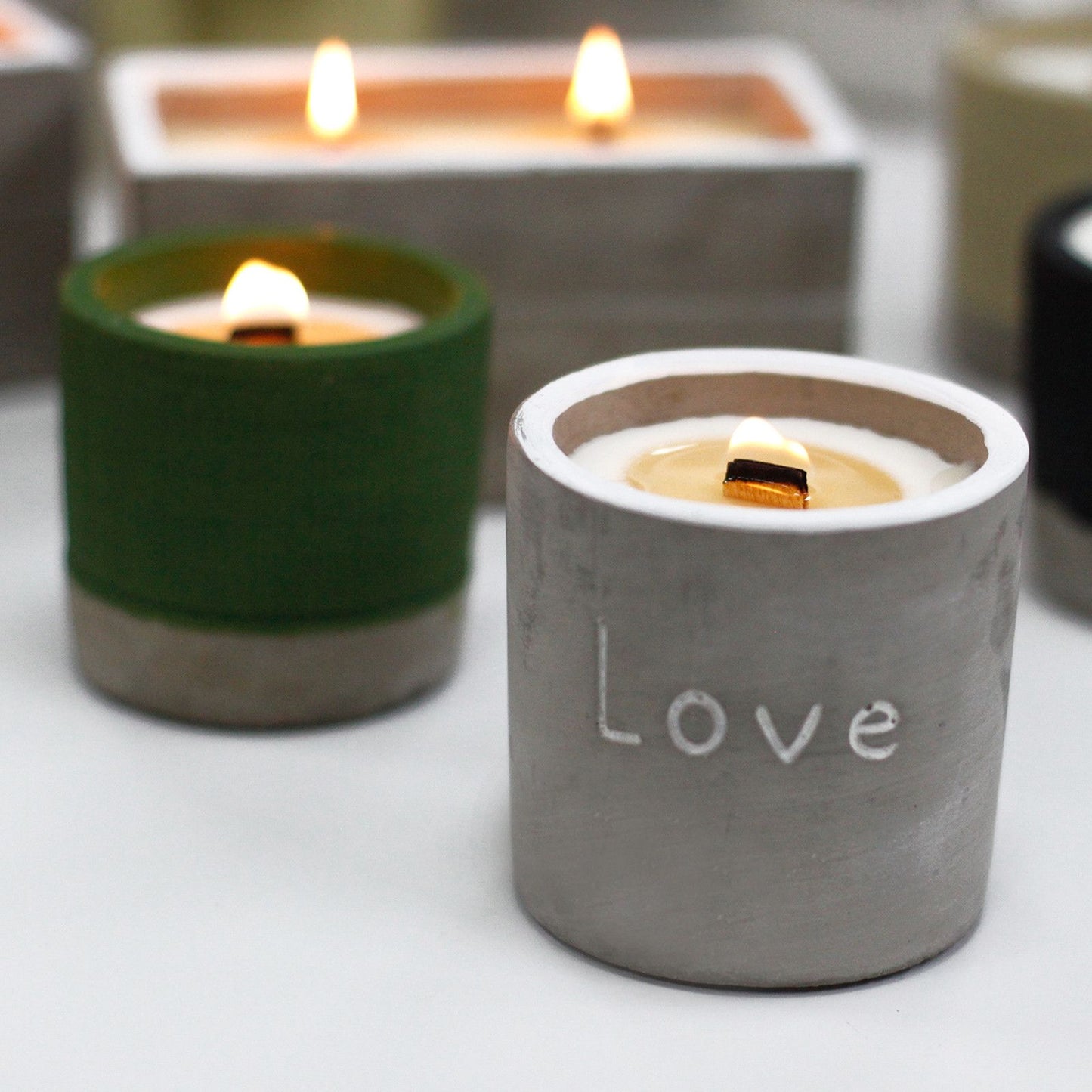 Olla mediana - Love - Purple Fig & Casis